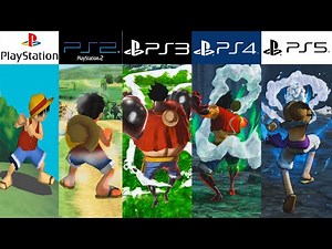 Evolution of Luffy in Playstation (2001-2024) 4K 60fps