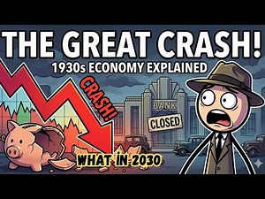 The Great Depression in 10 Minutes | How It Started, Crashed the World & Ended