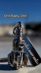 🦅🇺🇸 #oilfieldlife https://www.oilrigshop.com/collections/drill-bit-keychains-oilfield/products/drill-baby-drill-bit-keychain | Oil Rig Shop