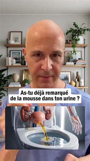 As-tu déjà remarqué de la mousse dans ton urine ? #sante #santé #santénaturelle #france