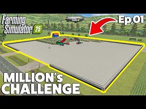 I Built the World’s BIGGEST BUNKER | GIGA CHALLENGE | Farming Simulator 25
