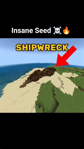 Minecraft Spwan Seed ☠️🔥