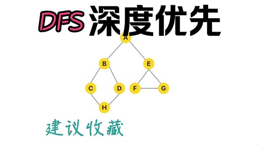 深度优先(DFS)遍历（2分钟入门）