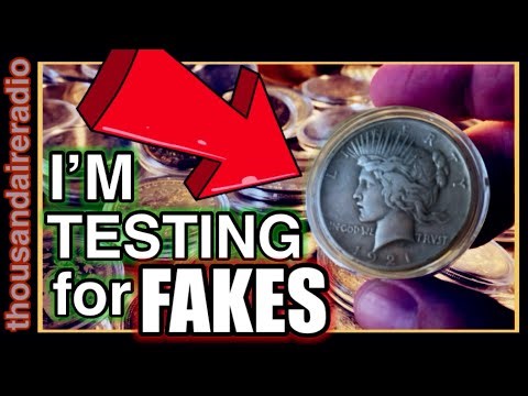 Testing Silver Dollars with a Sigma Metals Verifier