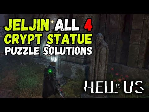 Hell is Us: Jeljin All 4 CRYPT STATUE PUZZLE SOLUTIONS 🗿🏛️ #HellIsUs #gamingtips