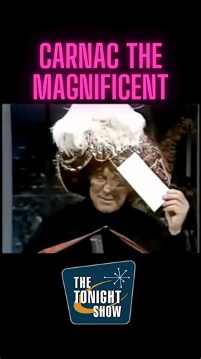 Your Glory Days on Instagram: "Carnac the Magnificent #funny #funnyvideos #funnyreels #comedy #funnytiktok #Carson"