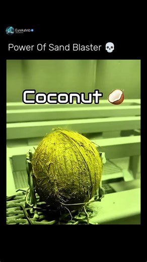 Eureka HN B 0 on Instagram: "High-power sandblasting works by using a powerful air compressor to propel abrasive media (like sand, beads) at extremely high speeds through a nozzle, creating a forceful stream that cleans, shapes, or etches a surface by stripping away contaminants, rust, or paint, relying on the impact energy for surface preparation. This "blast pot" system, often pressurized, mixes media with high-pressure air, firing it out with force, with outcomes depending on media type and p