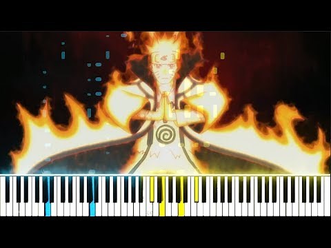 "Spin and Burst" / "Reverse Situation" - Boruto Episode 65 OST (Synthesia Piano Tutorial)