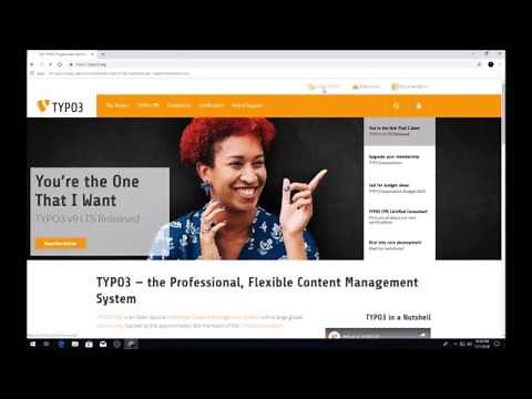 How to install Typo3 | 9 LTS