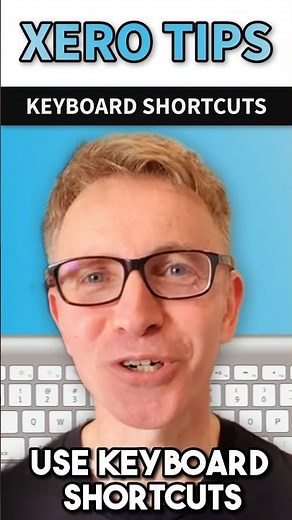Keyboard shortcuts in Xero #shorts