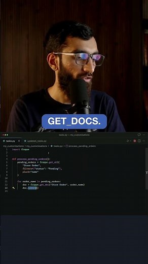 Get multiple documents at once in Frappe Framework | Python API #coding