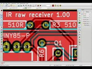 KiCad #3 - Using 'FreeRoute' to create a simple board