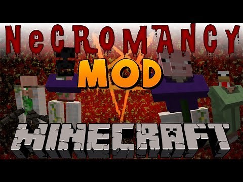[1.7.2] Minecraft: NECROMANCY MOD! Tutorial + Review