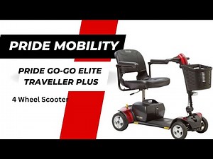 Pride Mobility Go-Go Elite Traveller Plus 4-Wheel Scooter SC54 [2024]