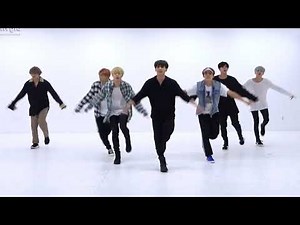 BTS 'DNA' mirrored Dance Practice
