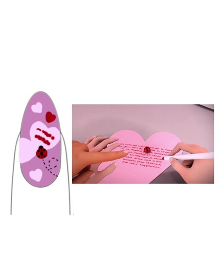 Valentine's Day Nails Inspired by Miraculous Ladybug
