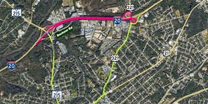 SCDOT: Construction work planned on Monticello Road on I-20 eastbound