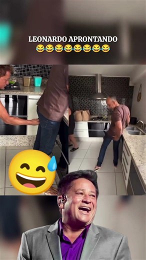 Leonardo acting up 😱😅😂 #leonardo #braziliansertanejo #shorts