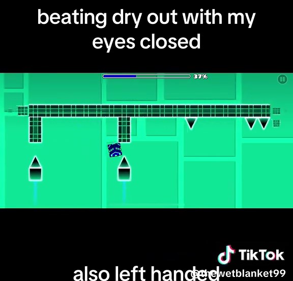 Took me 10k attempts 120000 hours #geometrydash #gd #impossible #extremedemon #dryout