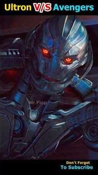 Avengers vs ultron | Avengers short video | tony stark #movie #avengers #shorts #scifimovies