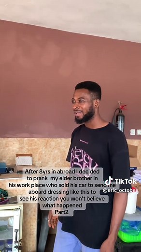Brother's Shocking Reaction: Surprise After 8 Years Abroad (Part 2)