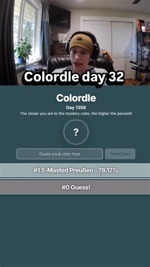 C3G on Instagram: "Colordle day 32 Follow my socials: YouTube: Chick3nGod Twitch: chick3n_god #chick3n_god #fyp #viral #funny #gaming #twitch #wordle #colordle"