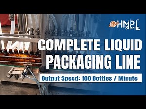 Syrup Filling Line | Oral Liquid Packaging Line | Suspension Packaging Line for Pharmaceuticals