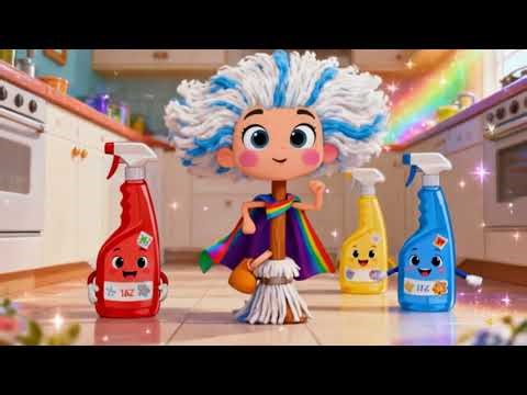 POOF! BOOM! The Magic Mop Song🎶