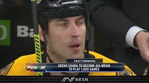 Zdeno Chara Set To Play 1,000th Game With Bruins Monday vs. Flyers