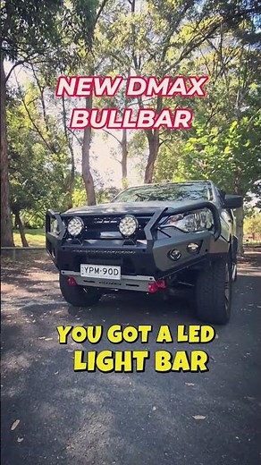 New Dmax Bullbar #dmax #isuzudmax #bullbar