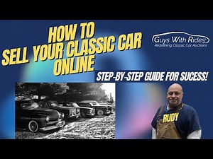 How to Sell Your Classic Car Online (Step-by-Step Guide)