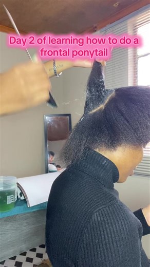 Mastering the Frontal Ponytail Hairstyle