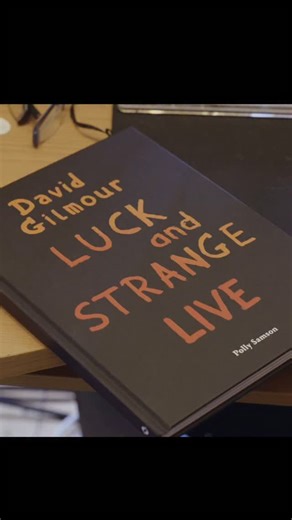 David Gilmour on Instagram: "“She captures the moments that would get lost.” David chats about @pollysamson’s tour photography, which is featured in the Luck and Strange Concerts Deluxe Boxset (out 17th Oct) as well as in Polly’s new book which is published next week by @thamesandhudson. Pre-order via link in bio. 📹 @gavin_elder"