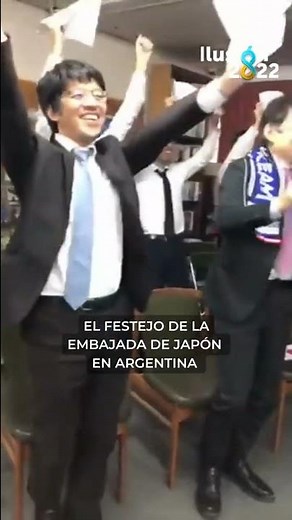 La Embajada de Japón en Argentina festejó el paso de su Selección a Octavos de final #Qatar2022