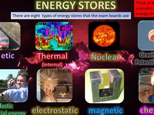GCSE PHYSICS - ENERGY STORES AND ENERGY TRANSFERS WORKSHEET | Teaching Resources