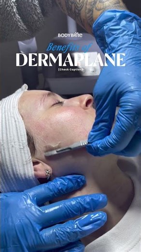 Benefits of a dermaplane!