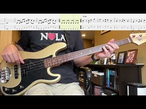 Oh, Pretty Woman by Roy Orbison Isolated Bass Cover with Tab