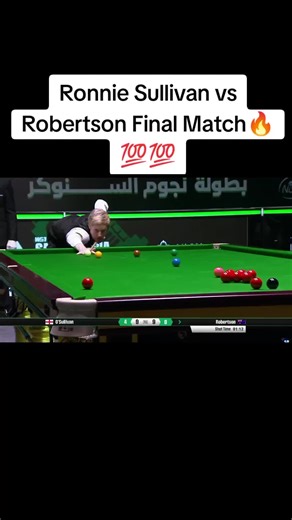 Ronnie Sullivan vs Robertson: Final Match Highlights