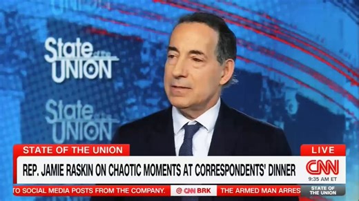 Bash: You and many Democrats have used some heated rhetoric against the president. Do you think twice about that when something like this happens?Raskin: What rhetoric?