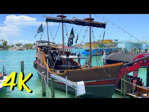 John's Pass Boardwalk - St Pete Beach Florida | TRAVELHOPPERTV