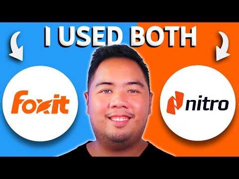 Foxit vs Nitro (2026) - Which One Is BETTER?