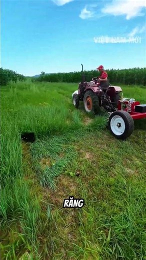 How Farmers Mow Fields Super Fast