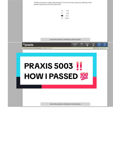 How i passed praxis 5003 in first try 💯💯this could be you 🔥🔥get the actual questions from the test and pass 🥳🥳 #praxisexam #praxis #proctoredexam #elementaryschool #elementaryeducation