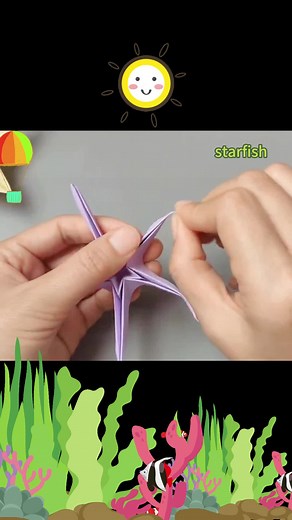 Origami Marine Starfish Tutorial