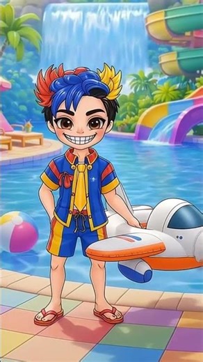 The Prototype goes to a POOL PARTY?! 🌊🤖 Poppy Playtime 5 DIY