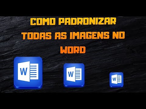 Standardize all imagens in Word at once (Size and alignment)