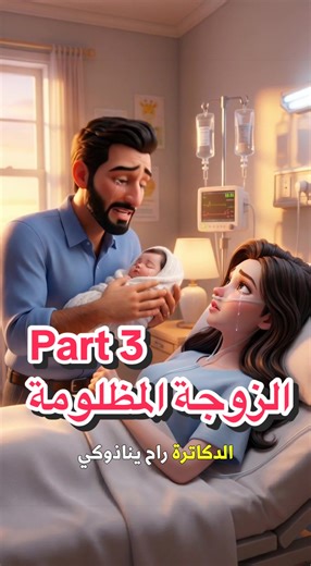 الزوجة المظلومة الجزء الثالث #قصص_ذكاء_اصطناعي #story #ai #قصص_حقيقيه #الزوجة