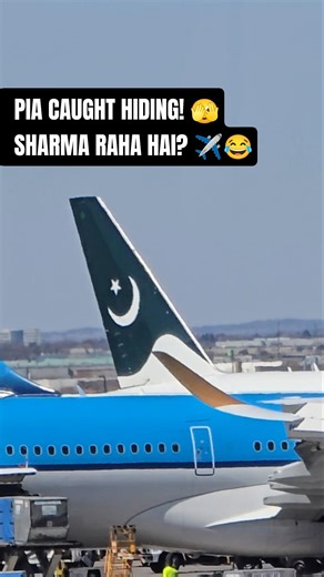 Found PIA Hiding in Canada?! 🇨🇦🇵🇰😂 | Spotted at Toronto Airport #shorts