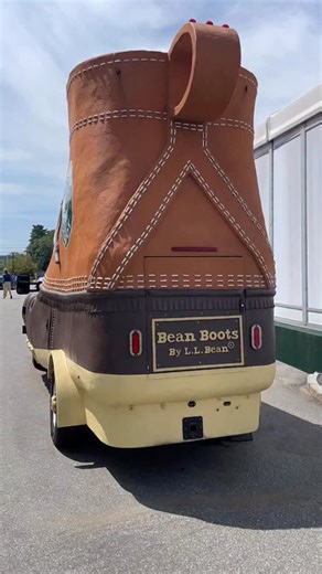 The L.L.Bean Bootmobile is a life-sized, driveable replica of the company’s iconic Maine Hunting Shoe—standing about 13 feet tall and stretching 20 feet long. . First introduced in 2012 to mark L.L.Bean’s 100th anniversary, the Bootmobile travels the U.S. as a promotional vehicle, appearing at brand events, college campuses, and outdoor festivals to surprise fans and spread outdoor enthusiasm. . More than just a fun gimmick, it’s become a recognizable symbol of the brand’s adventurous spirit—one