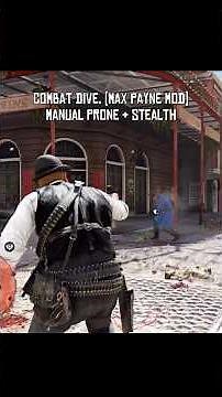 Combat dive, max payne mod #rdr2 #reddeadredemption2 #reddead #maxpayne